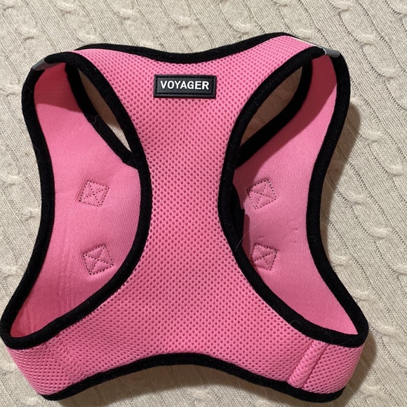 Voyager Step-In Dog Harness Pink - Picture 2 of 4